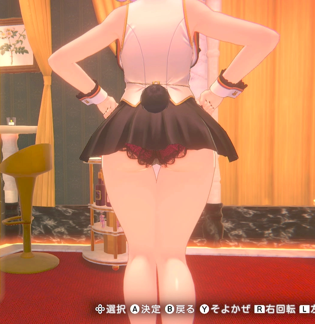 瑠那の大き目リボン①