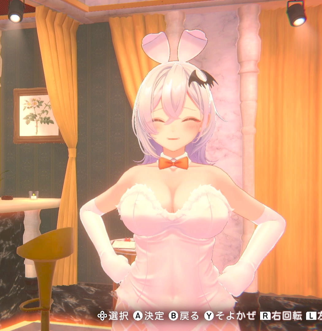 瑠那のお月見バニー