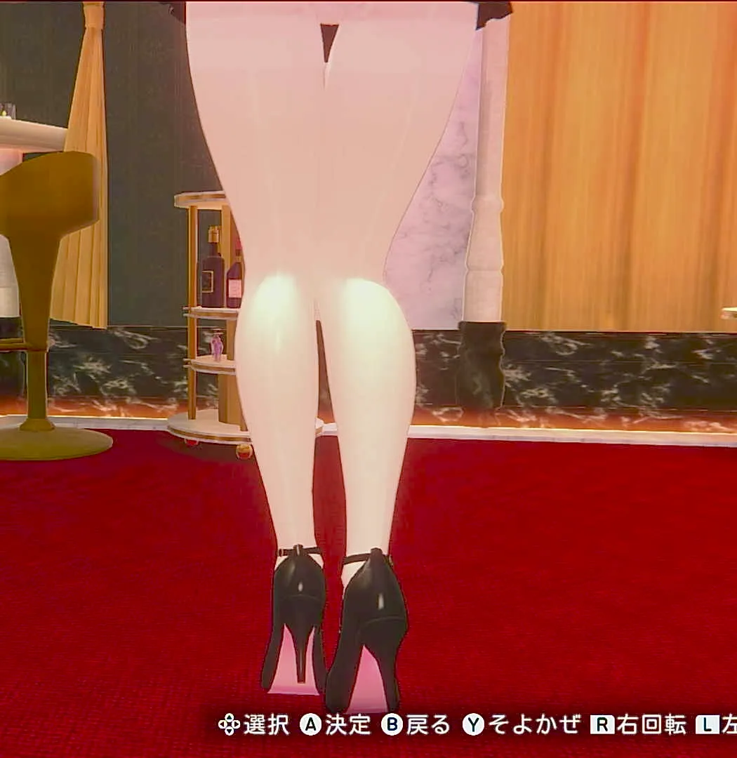 黒音の白パンスト