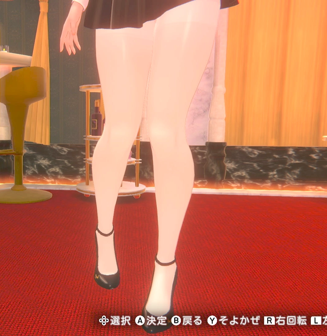 美羽香の白パンスト