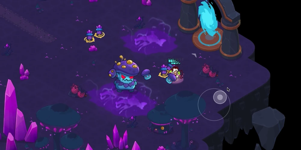 連続キノコ投げ_鉱抗キノコ王の攻略のコツ_ドンヒロ