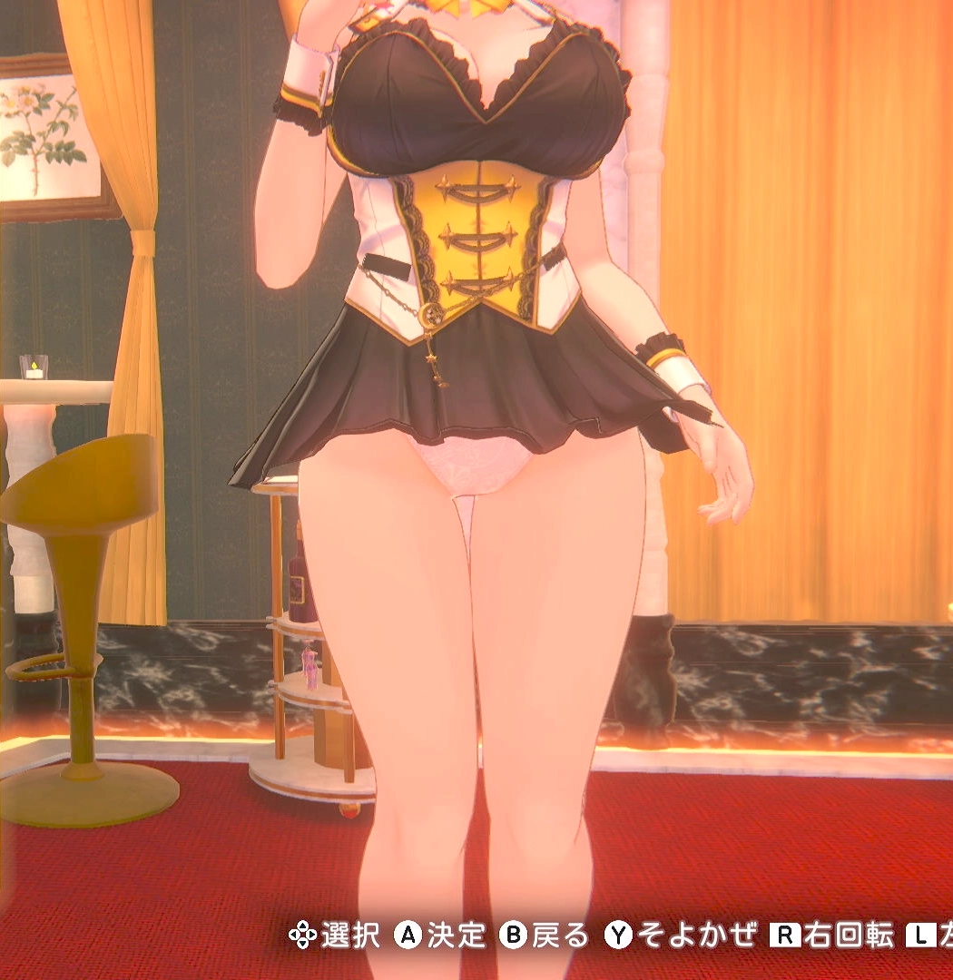 凜のレース紐②