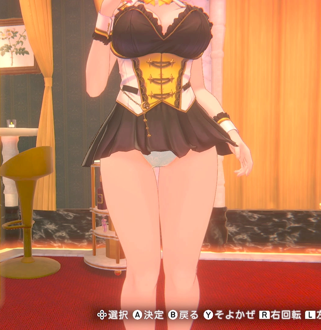 凜のレース紐③