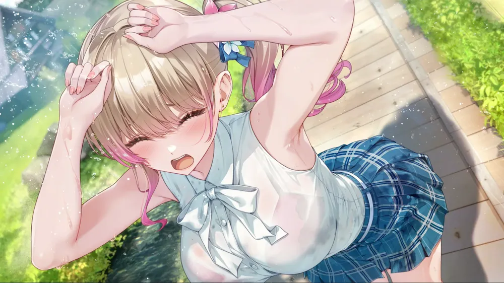 びしょ濡れの里