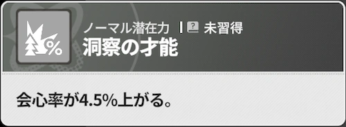 洞察の才能_スターセイヴァー