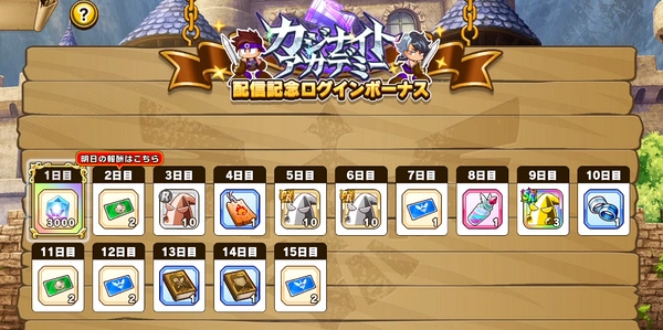 パワアド_カジナイト_ログボ
