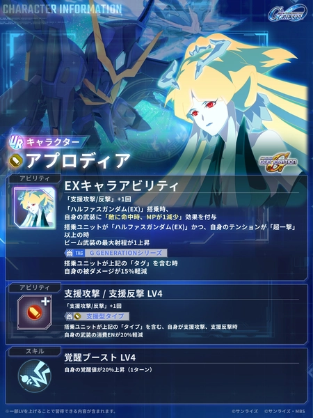 ジージェネ_アプロディア