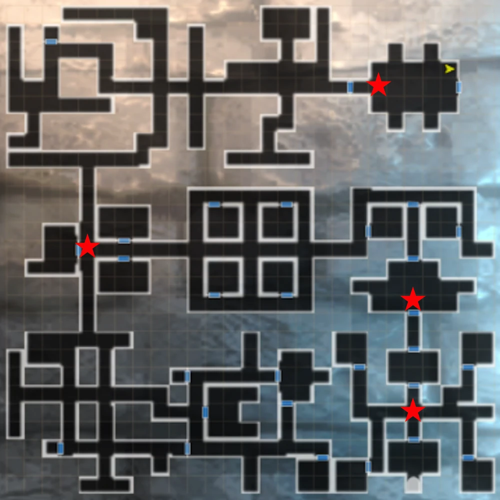 アベニウスクエストのマップ_ダフネ