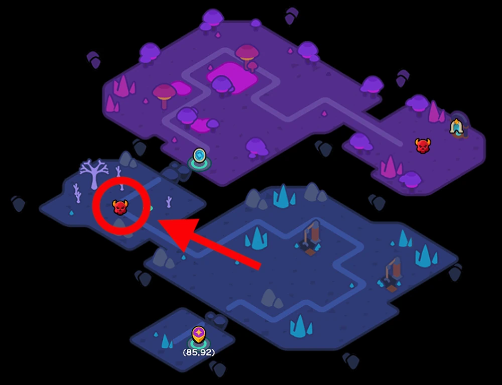 無尽の深淵「晶洞幻路」で出現_ドッグマンの攻略のコツ_ドンヒロ