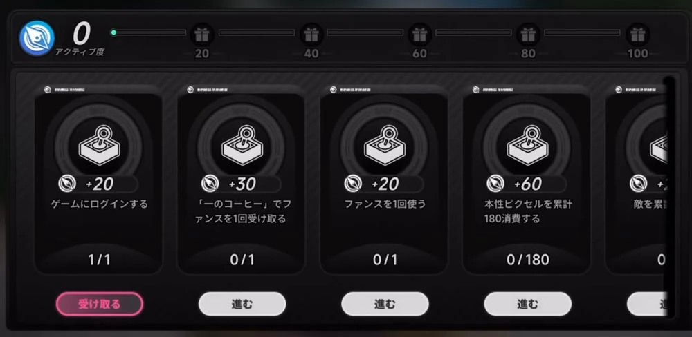 NTE_デイリー日課_毎日やるべきこと1