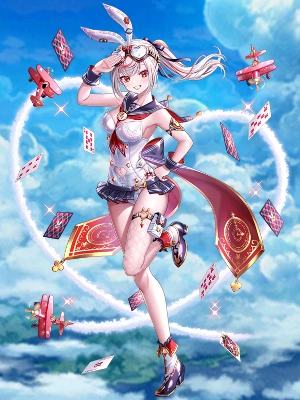 白猫_ファリエ_双剣_立ち絵