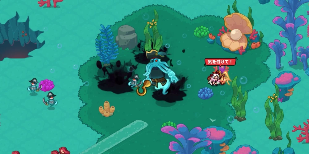 ブラックスプラッシュ2_幽霊タコ王の攻略のコツ_ドンヒロ