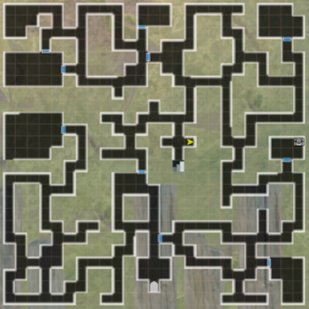 B1F_忘れ去られた薬術の技法の攻略とマップ_ダフネ