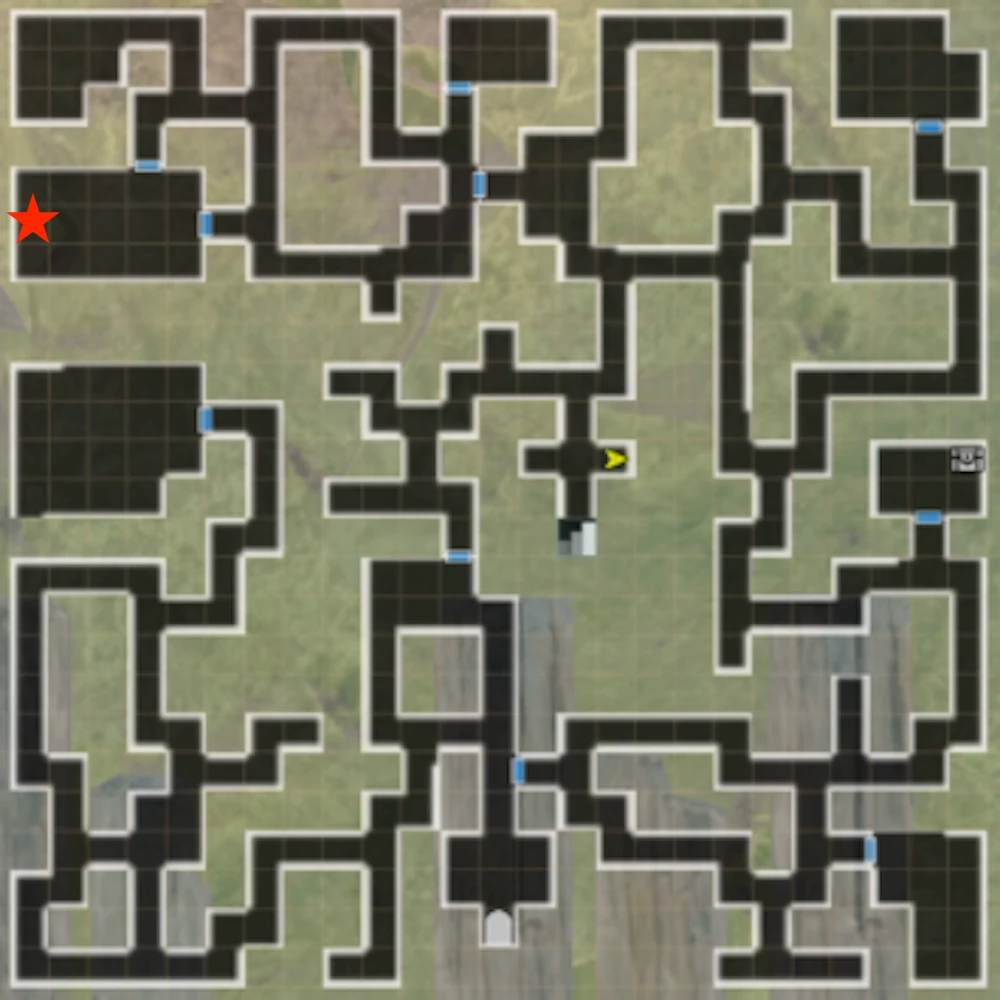 香_B1F_忘れ去られた薬術の技法の攻略とマップ_ダフネ