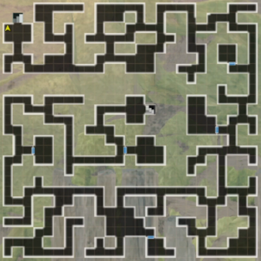 B2F_忘れ去られた薬術の技法の攻略とマップ_ダフネ