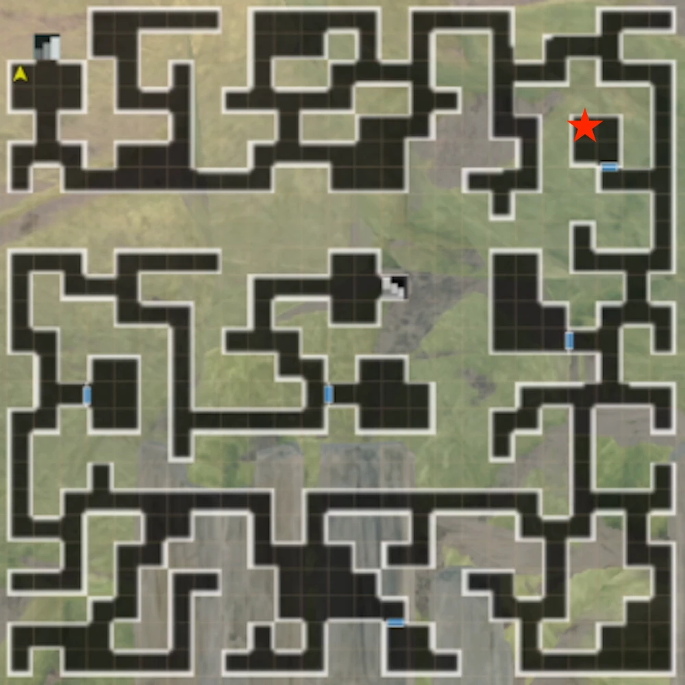 瓶_B2F_忘れ去られた薬術の技法の攻略とマップ_ダフネ