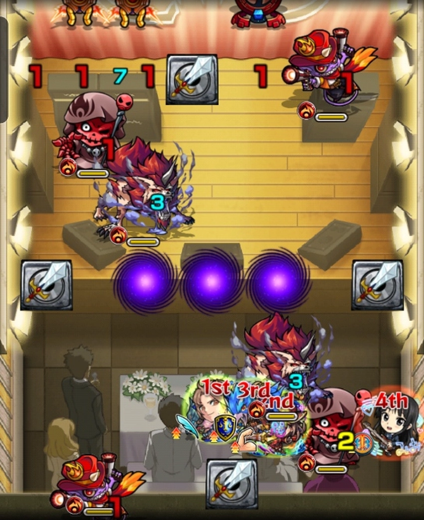 モンスト_山中さわ子_ゾンビ