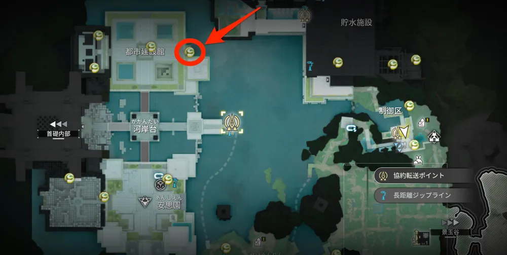 エンドフィールド_オーリレン10_マップ