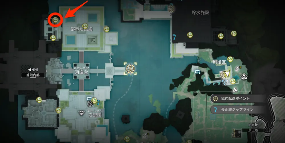 エンドフィールド_オーリレン12_マップ