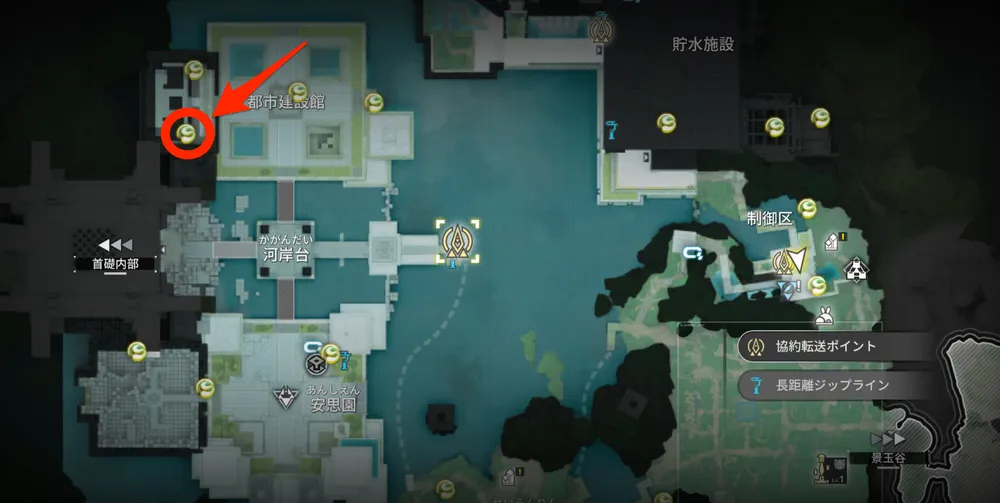 エンドフィールド_オーリレン13_マップ