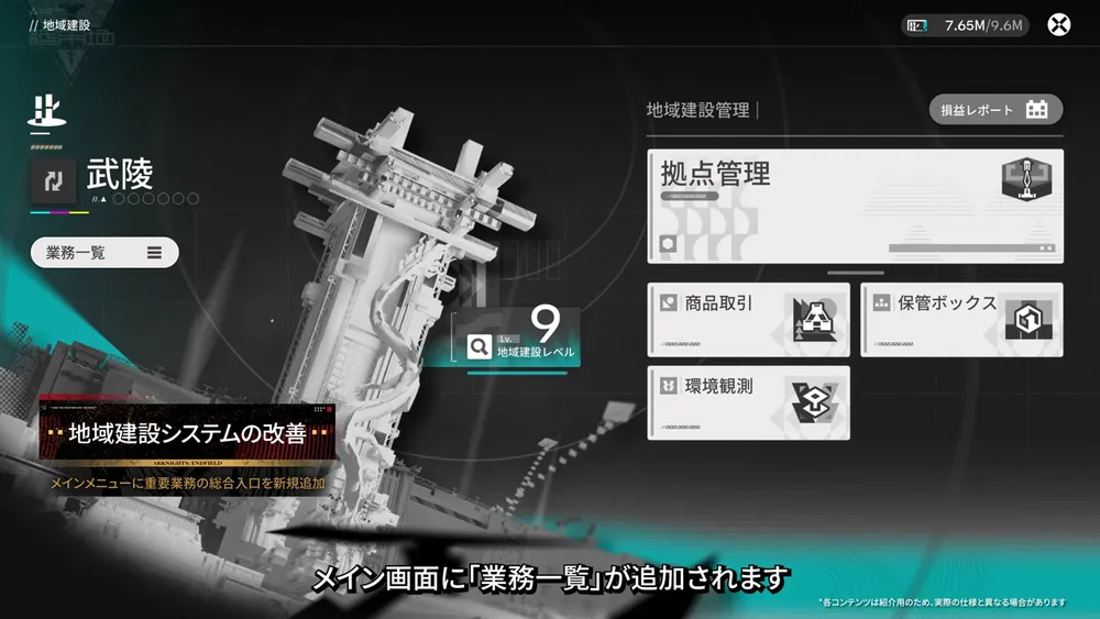 地域建設システムの改善