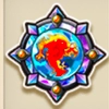 白猫_燃える魔物のルーン