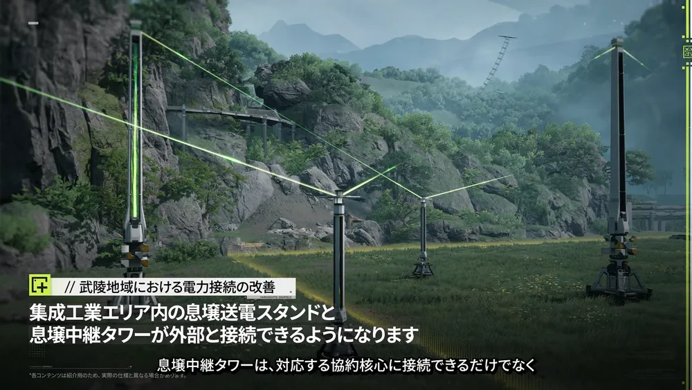 エンドフィールド_武陵地域における電力接続の改善