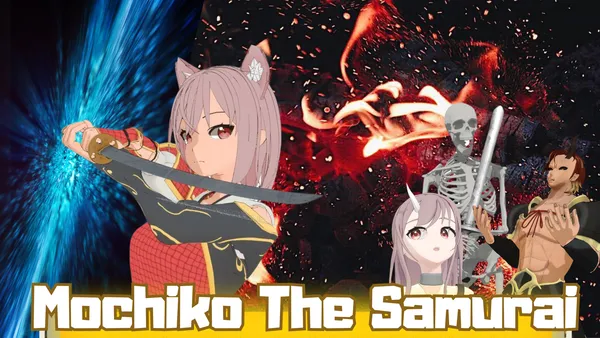 3DアクションRPG『Mochiko The Samurai』Steam4月10日正式リリース｜中村優花（元SKE48）がCV担当