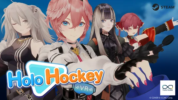 「holo Indie」が、VR対応アクションゲーム『Holo Hockey』のSteamストア公開