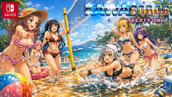 セクシーさとアクション全開の美少女TPS「カワイイフォース リバティライン」がNintendo Switchに電撃登場!