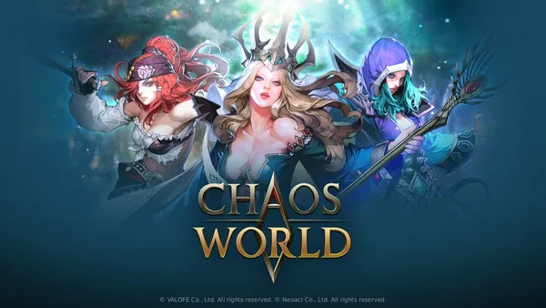 VALOFE、“プレイが価値になる”新体験MMORPG『CHAOS WORLD』がVFUN×CROSS連携で始動