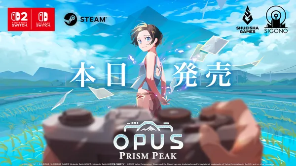 『OPUS: Prism Peak』Nintendo Switch™2 / Nintendo Switch™＆Steam®にて本日発売！