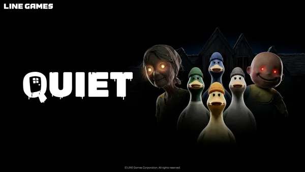 LINE Games、協力コメディホラーの新作『QUIET』を初公開！