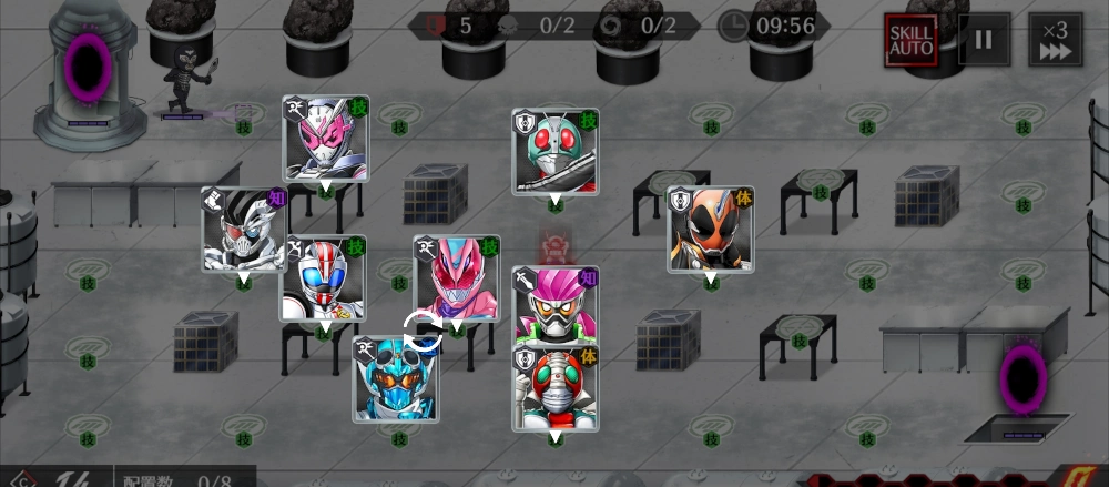 限定階層B30・龍騎・ブレイカーなし編成1_ライD