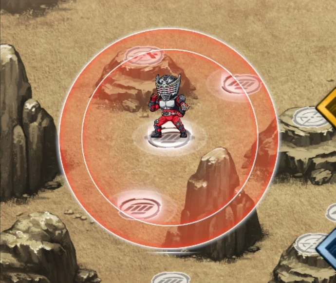 攻撃範囲・仮面ライダー龍騎_ライD