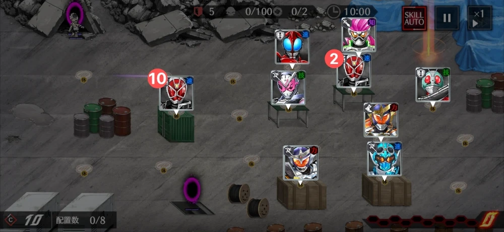 B6・★3クリア編成_ライD
