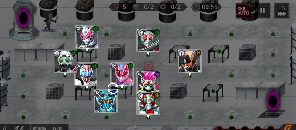 限定階層B30・龍騎・ブレイカーなし編成2_ライD