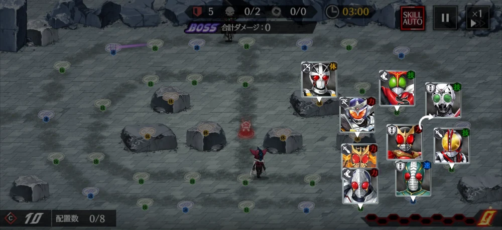 4月ランキングイベント・編成例2