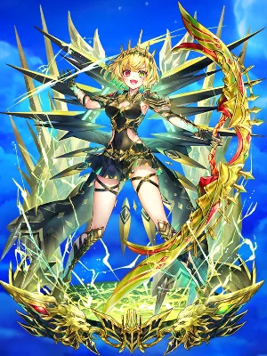白猫_シャルロット_弓_ユアセルフクロニクル_立ち絵