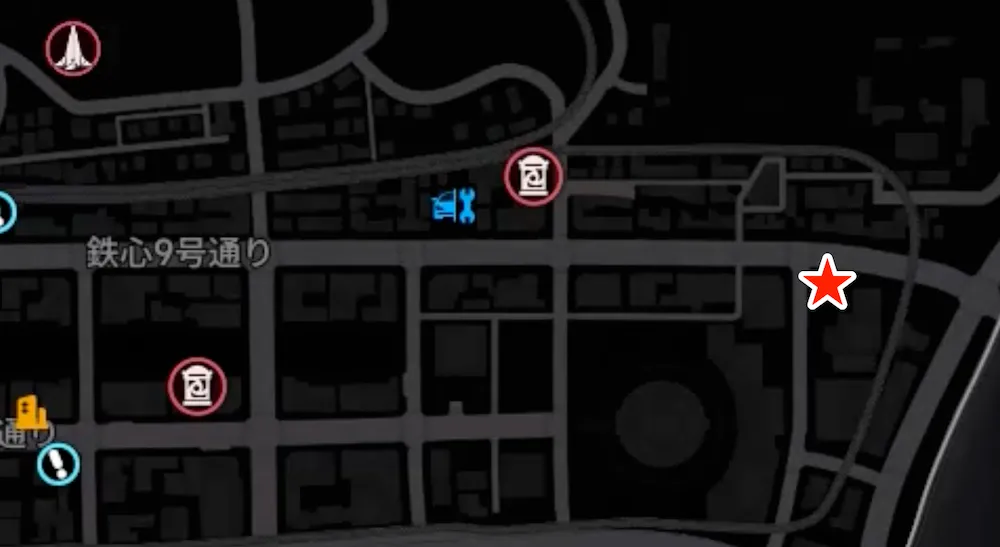 ミゲル区東の工事現場