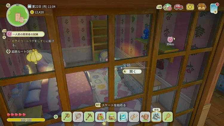 スターサンドアイランド_好感度部屋入る