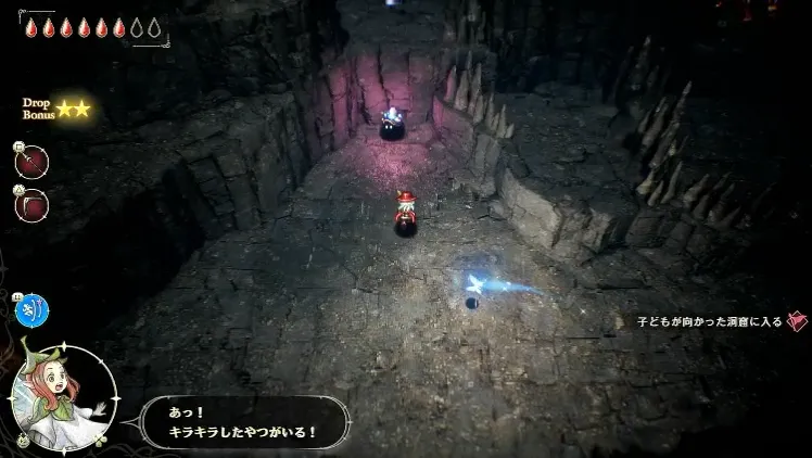 エリオット_効率稼ぎ_北の洞窟_周辺