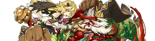 試練大天狗カットイン_パズドラ