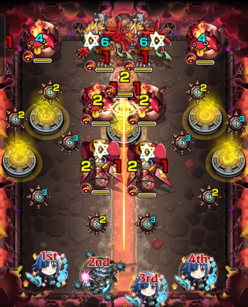 モンスト_スカルミリオーネ_ステージ1