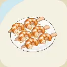 スターサンドアイランド_エビとキノコの串焼き_アイコン