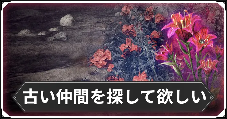 古い仲間を探して欲しいの攻略と報酬