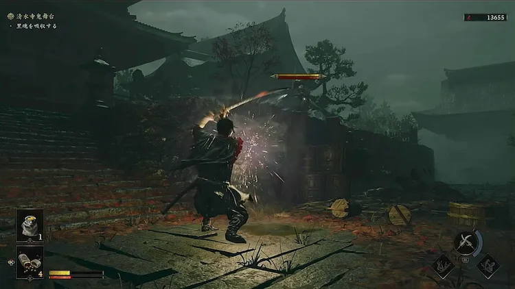 鬼武者WoS_矢弾の跳ね返し