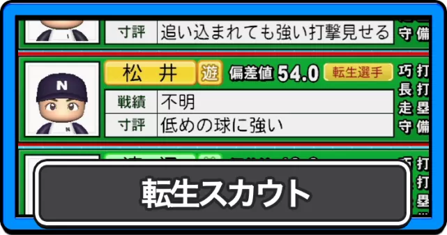 パワプロ2026_アイキャッチ_転生スカウト