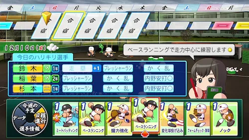 パワプロ2026_栄冠ナイン育成方針_走力