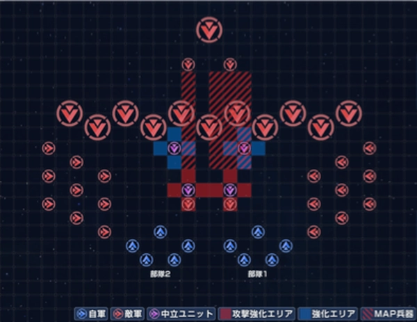 Gジェネエターナル_ジェネレーションタワーWEST17階攻略_マップ情報